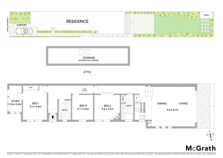 Floorplan of Homely house listing, 2A Adolphus Street, Naremburn NSW 2065