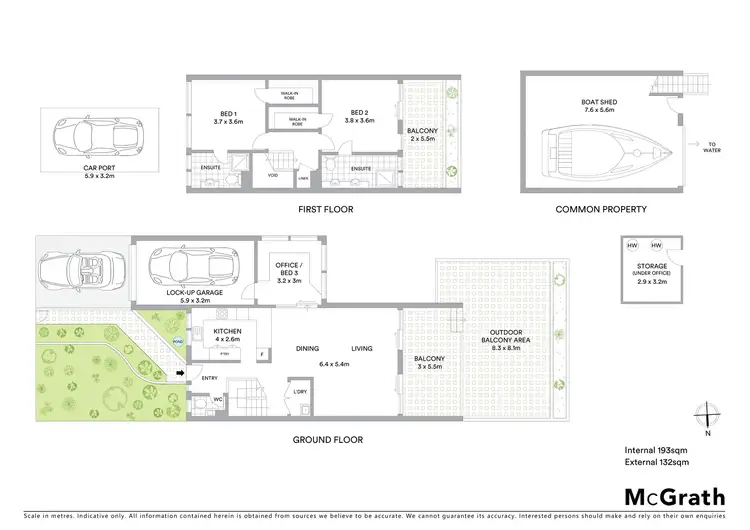 Floorplan of Homely unit listing, 3/31 Empire Bay Drive, Daleys Point NSW 2257