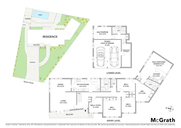 Floorplan of Homely house listing, 1 Wyvern Street, Epping NSW 2121