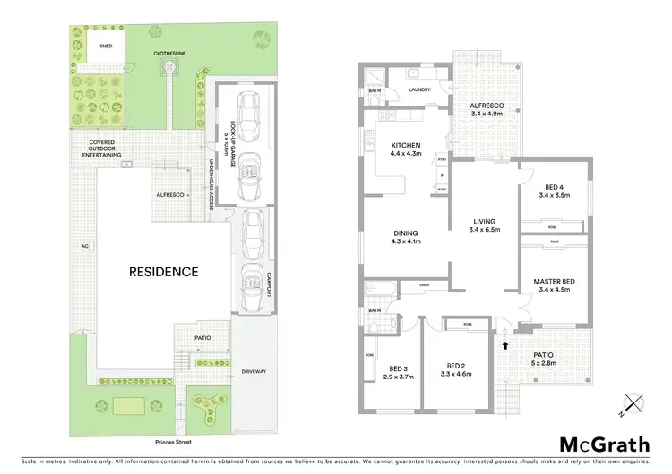 Floorplan of Homely house listing, 6 Princes Street, Ryde NSW 2112