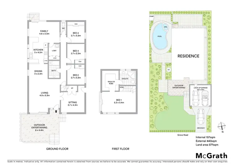 Floorplan of Homely house listing, 18 Grove Road, Wamberal NSW 2260