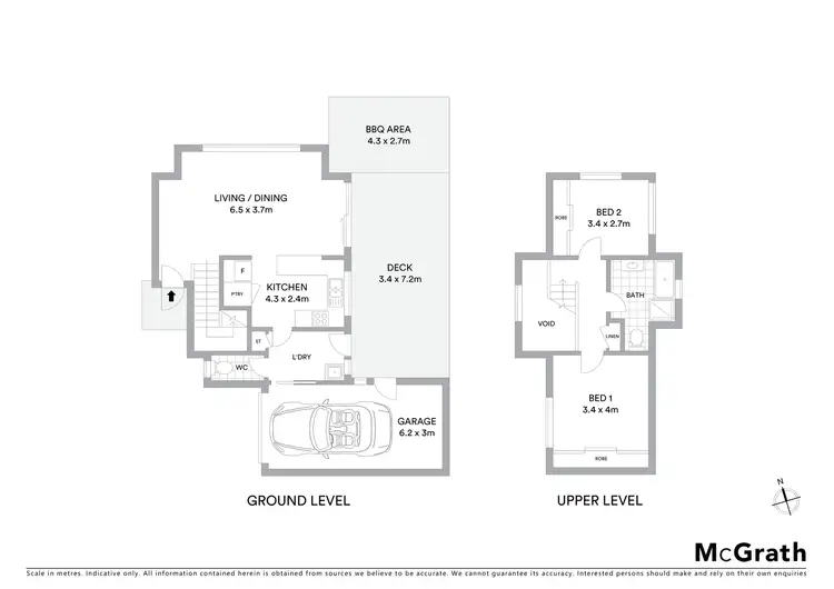Floorplan of Homely apartment listing, 4/40 Vickery Street, Gwynneville NSW 2500