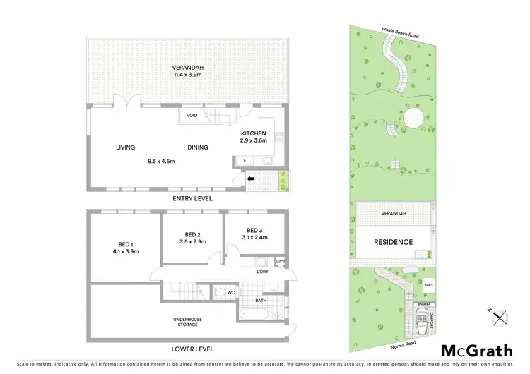 Floorplan of Homely house listing, 40 Norma Road, Palm Beach NSW 2108