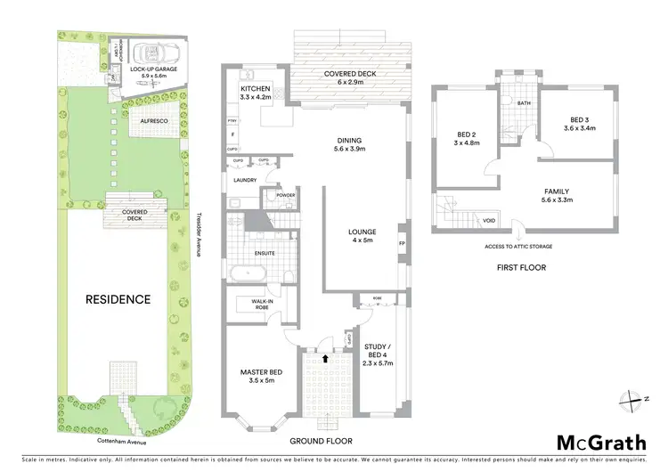 Floorplan of Homely house listing, 134 Cottenham Avenue, Kingsford NSW 2032