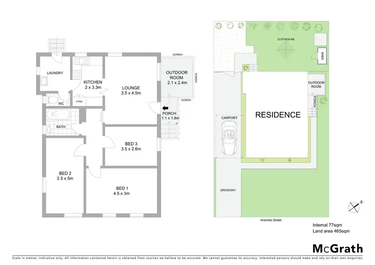 Floorplan of Homely house listing, 40 Anembo Street, Narrabundah ACT 2604