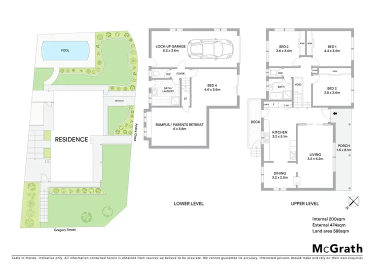 Floorplan of Homely house listing, 44 Gregory Street, Wyoming NSW 2250