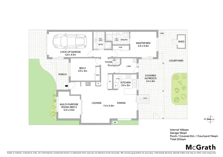 Floorplan of Homely villa listing, 56/45 Glen Kyle Drive, Buderim QLD 4556