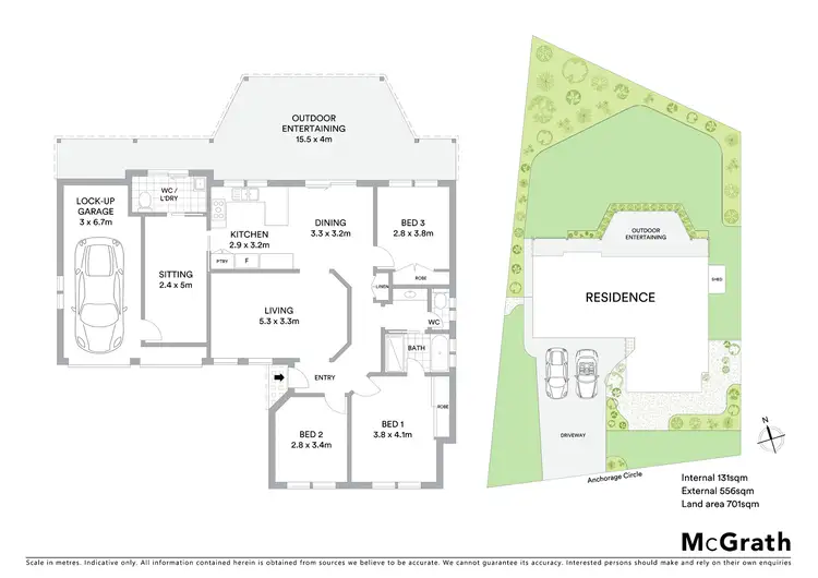 Floorplan of Homely house listing, 5 Anchorage Circle, Summerland Point NSW 2259