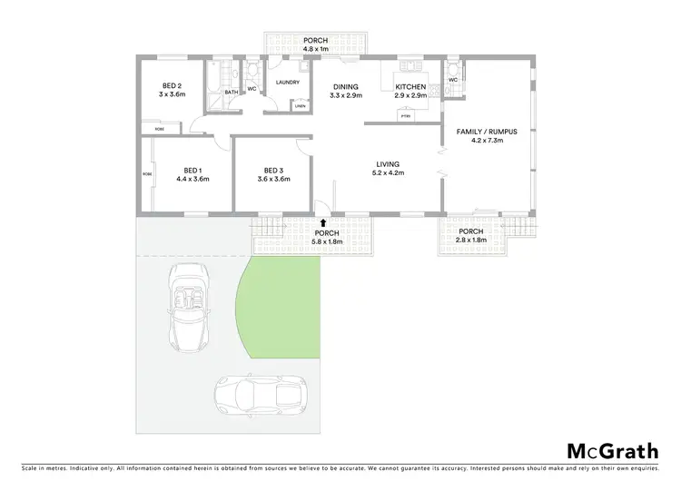Floorplan of Homely house listing, 110A Windang Road, Primbee NSW 2502
