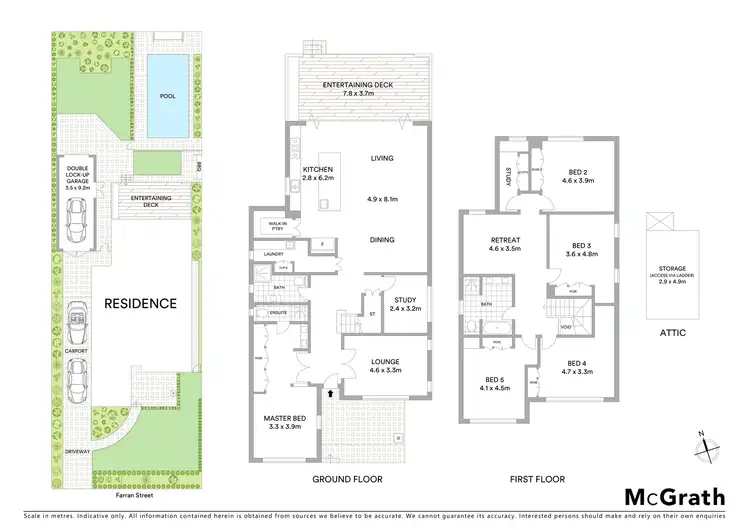 Floorplan of Homely house listing, 39 Farran Street, Lane Cove NSW 2066