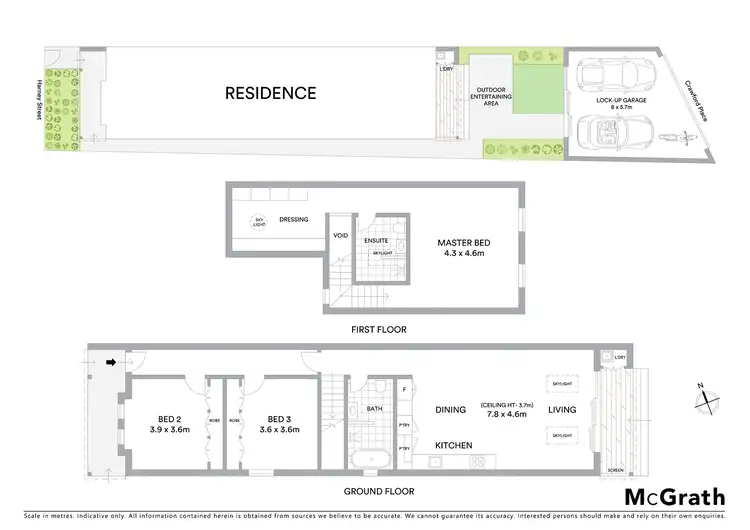 Floorplan of Homely house listing, 6 Harney Street, Marrickville NSW 2204