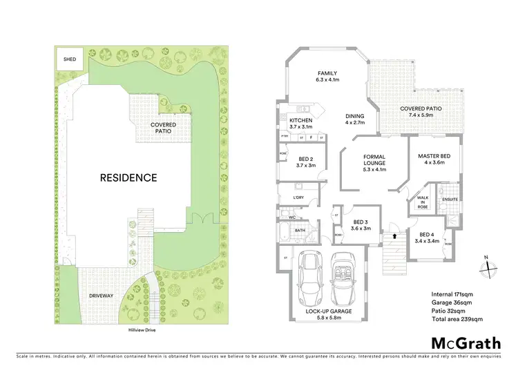 Floorplan of Homely house listing, 4 Hillview Drive, Buderim QLD 4556