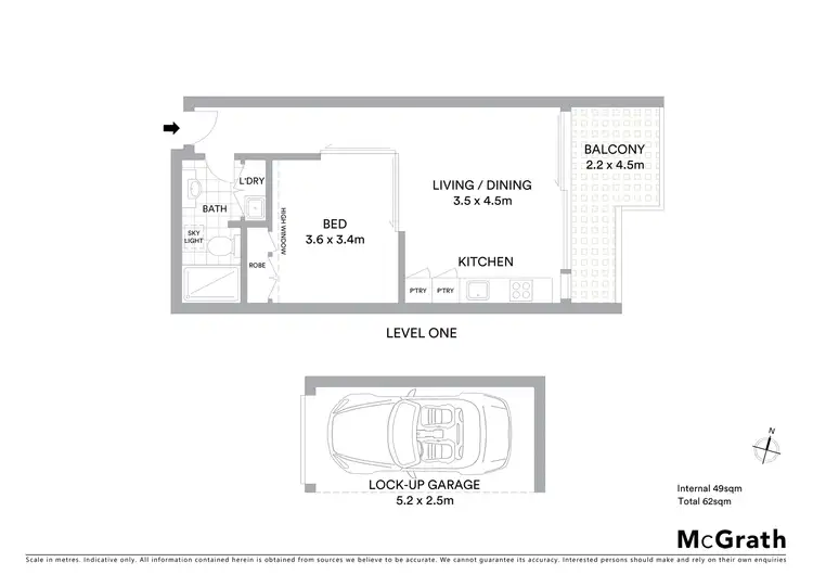 Floorplan of Homely apartment listing, 9/191 Bridge Road, Glebe NSW 2037