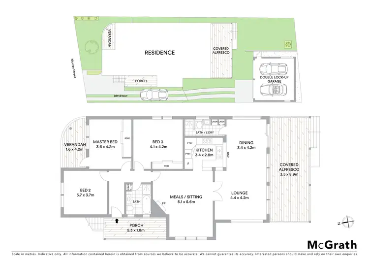 Floorplan of Homely house listing, 7 Murray Street, Adamstown Heights NSW 2289