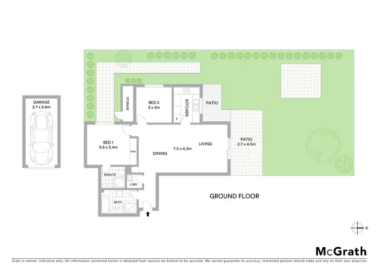 Floorplan of Homely apartment listing, 2/29 Linda Street, Hornsby NSW 2077