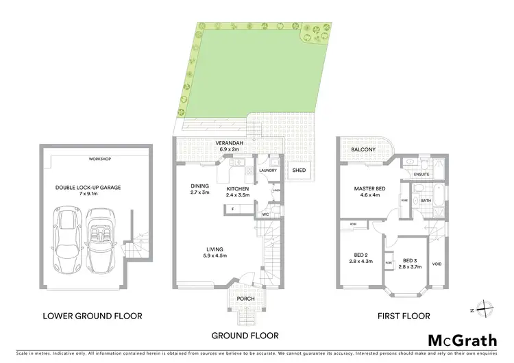 Floorplan of Homely townhouse listing, 13/557 Mowbray Road, Lane Cove NSW 2066