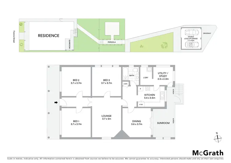 Floorplan of Homely house listing, 15 Francis Street, Tighes Hill NSW 2297