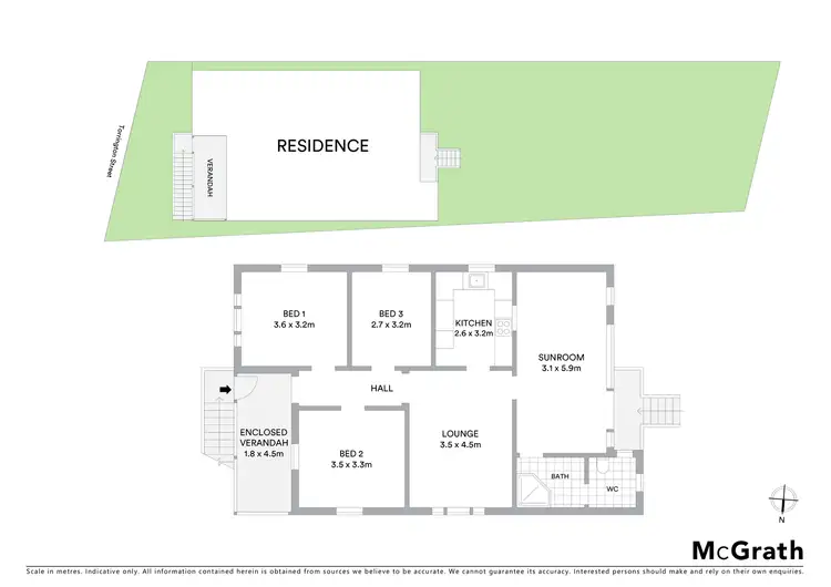 Floorplan of Homely house listing, 34 Torrington Street, Spring Hill QLD 4000