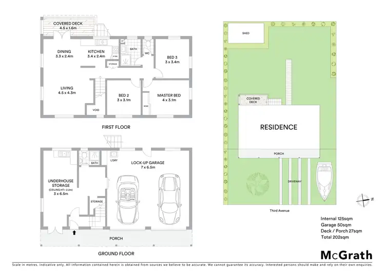 Floorplan of Homely house listing, 11 Third Avenue, Coolum Beach QLD 4573