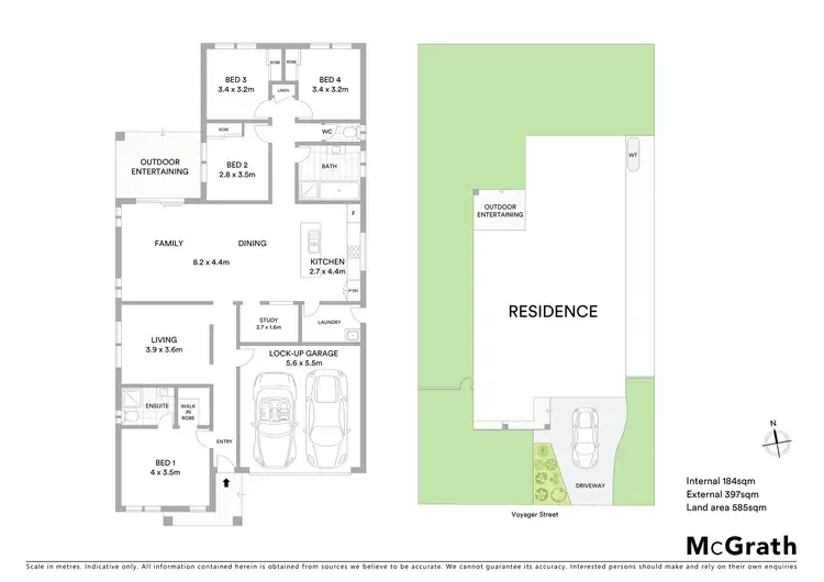 Floorplan of Homely house listing, 36 Voyager Street, Wadalba NSW 2259