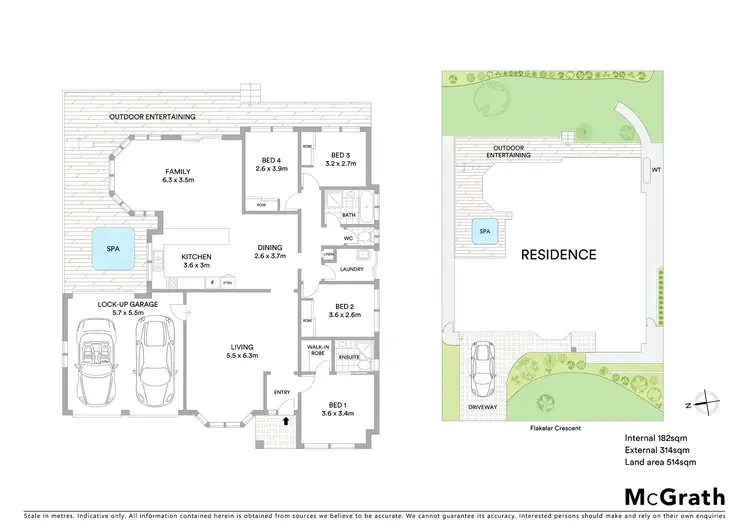 Floorplan of Homely house listing, 41 Flakelar Crescent, Terrigal NSW 2260