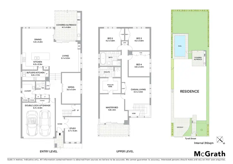 Floorplan of Homely house listing, 16 Tyrell Street, Gladesville NSW 2111