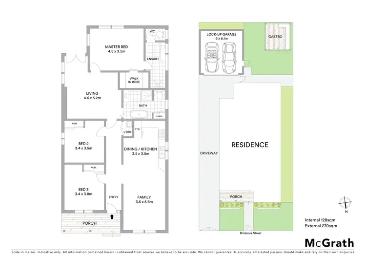 Floorplan of Homely house listing, 93 Britannia Street, Geelong West VIC 3218