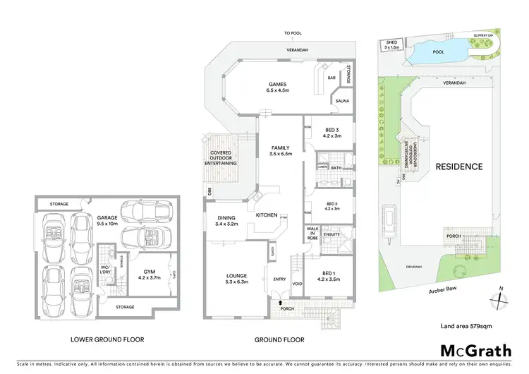 Floorplan of Homely house listing, 3 Archer Row, Menai NSW 2234
