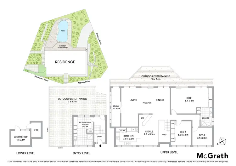Floorplan of Homely house listing, 60 Aldinga Drive, Wamberal NSW 2260