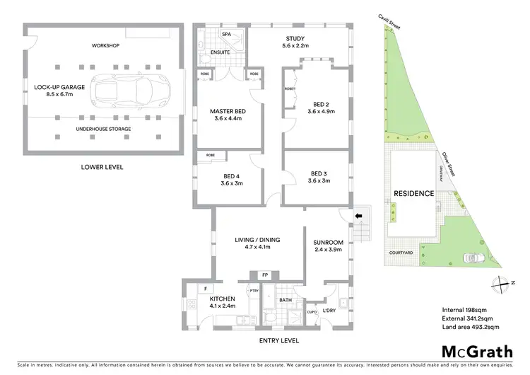Floorplan of Homely house listing, 23 Cavill Street, Queenscliff NSW 2096