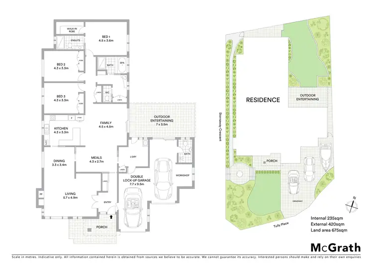 Floorplan of Homely house listing, 1 Tully Place, Berkeley Vale NSW 2261