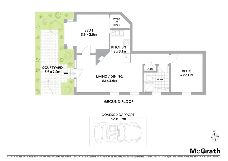 Floorplan of Homely apartment listing, 1/1 Lambeth Place, St Kilda VIC 3182