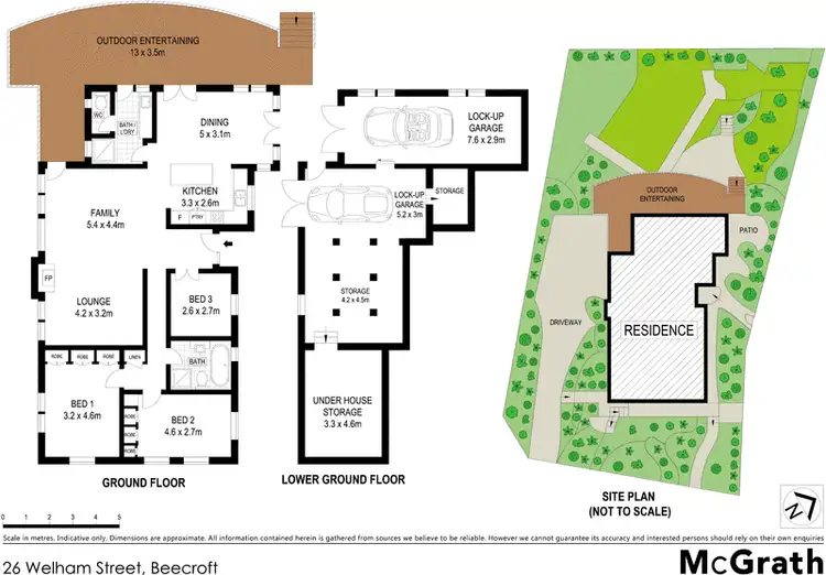 Floorplan of Homely house listing, 26 Welham Street, Beecroft NSW 2119