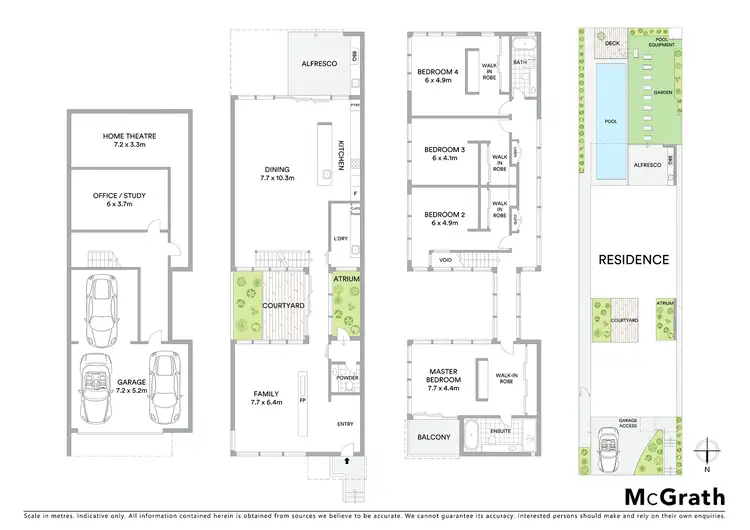 Floorplan of Homely house listing, 15 Cairo Street, South Coogee NSW 2034