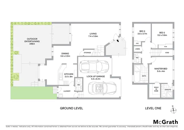 Floorplan of Homely townhouse listing, 2/19 Dudley Avenue, Caringbah South NSW 2229