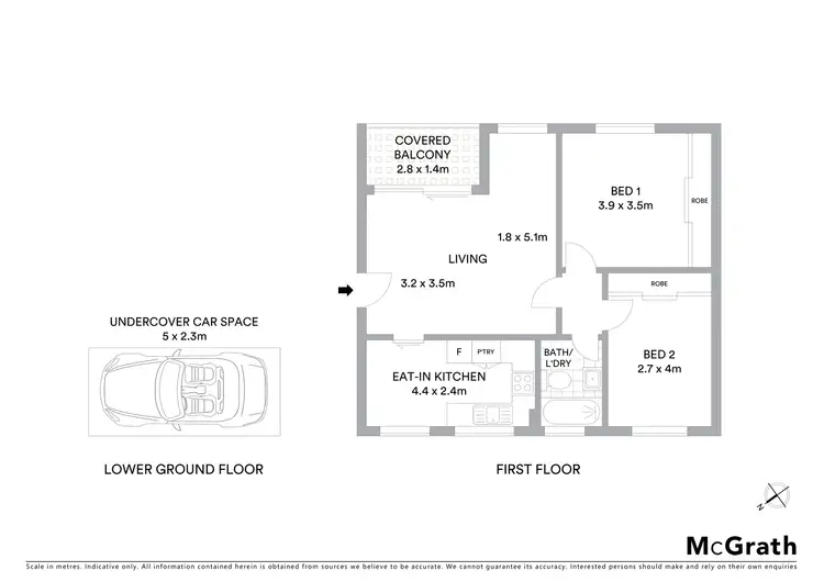 Floorplan of Homely apartment listing, 31/6 Stokes Street, Lane Cove NSW 2066