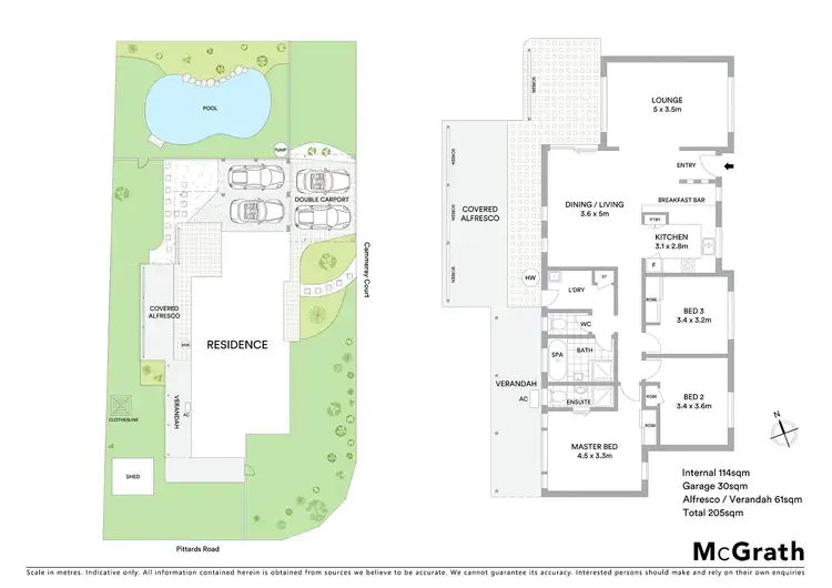 Floorplan of Homely house listing, 1 Cammeray Court, Buderim QLD 4556