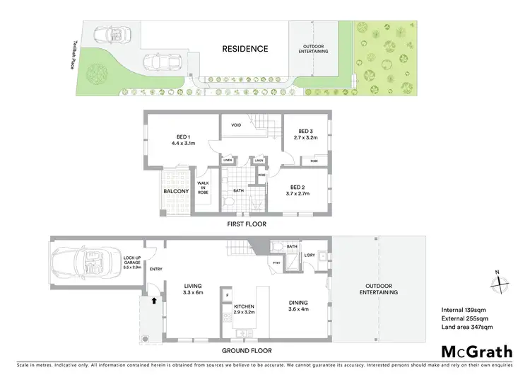 Floorplan of Homely townhouse listing, 2/18 Terilbah Place, The Entrance North NSW 2261