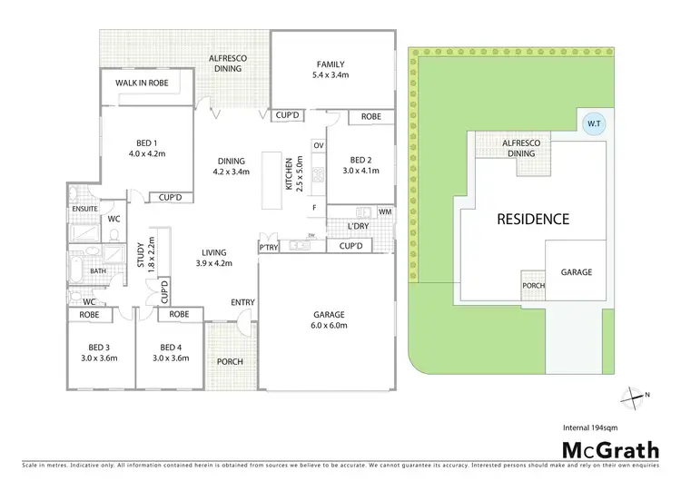 Floorplan of Homely house listing, 1 Alan Drive, Frenchville QLD 4701