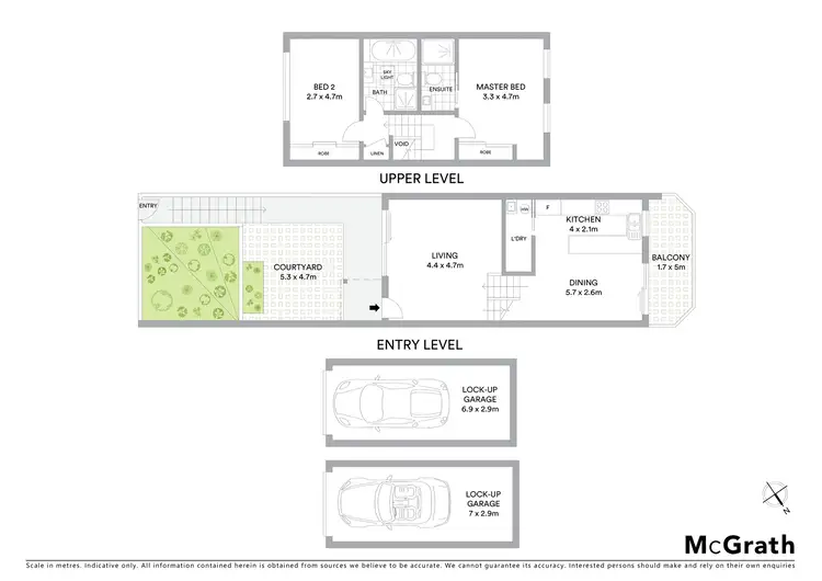 Floorplan of Homely townhouse listing, 75/102 Crimea Road, Marsfield NSW 2122