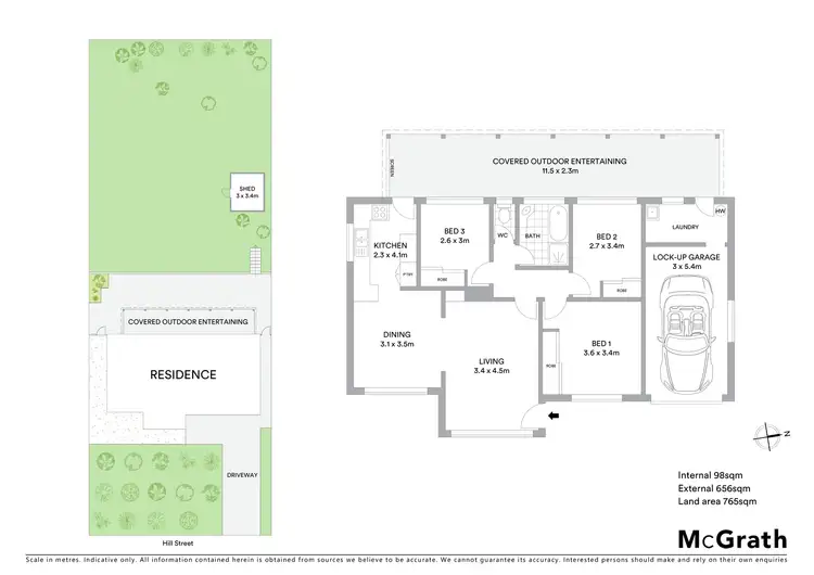 Floorplan of Homely house listing, 34 Hill Street, Wentworth Falls NSW 2782