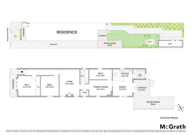 Floorplan of Homely house listing, 104 Beauchamp Street, Marrickville NSW 2204