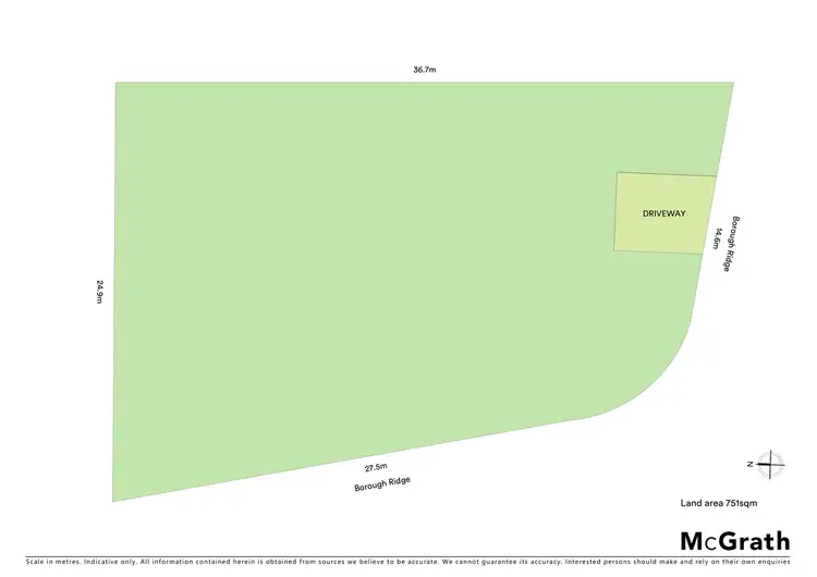 Floorplan of Homely land listing, 18 Borough Ridge, Googong NSW 2620