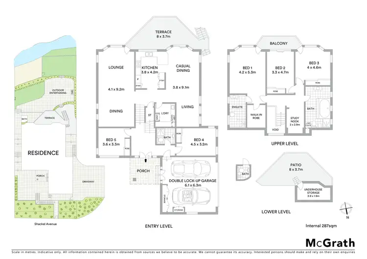 Floorplan of Homely house listing, 14 Shackel Avenue, Gladesville NSW 2111