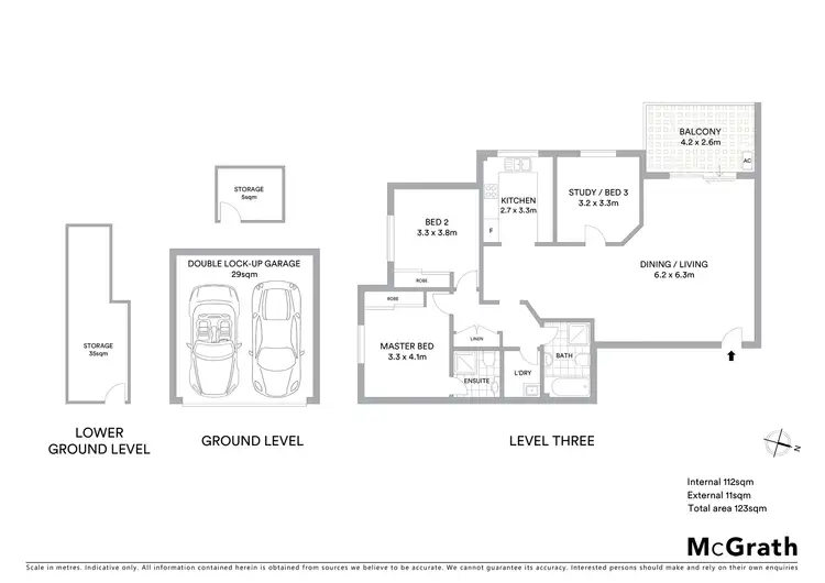 Floorplan of Homely apartment listing, 27/24 Post Office Street, Carlingford NSW 2118