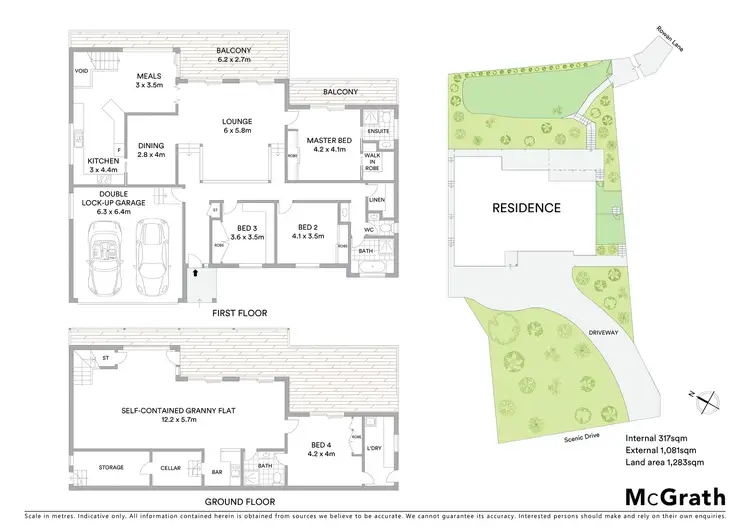 Floorplan of Homely house listing, 74 Scenic Drive, Merewether NSW 2291