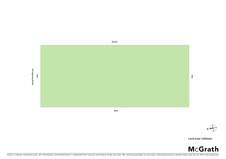 Floorplan of Homely land listing, 6 Burragorang Street, The Oaks NSW 2570