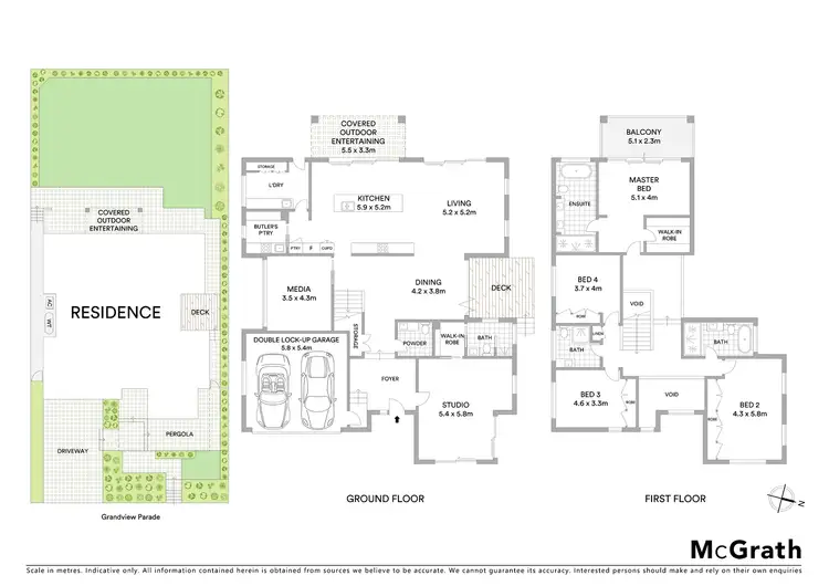 Floorplan of Homely house listing, 7 Grandview Parade, Epping NSW 2121