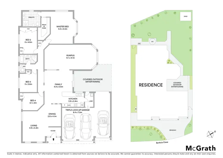 Floorplan of Homely house listing, 13 Banksia Close, Kings Langley NSW 2147