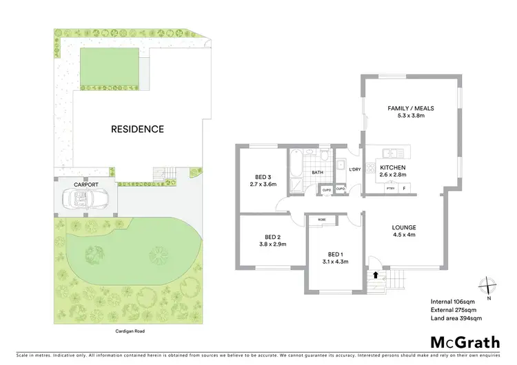 Floorplan of Homely house listing, 60 Cardigan Road, Mooroolbark VIC 3138